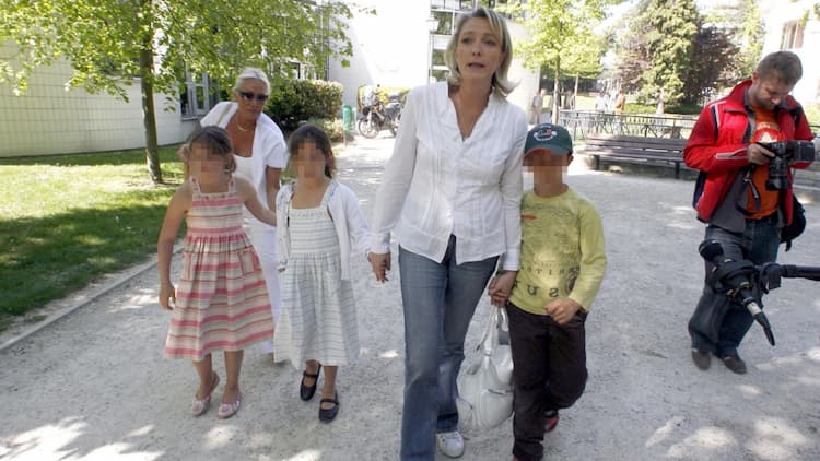 Marine Le Pen Enfants