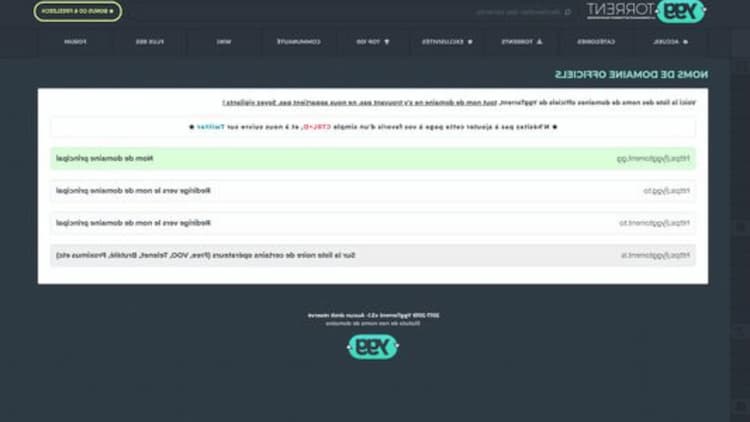 Yggtorrent New Address