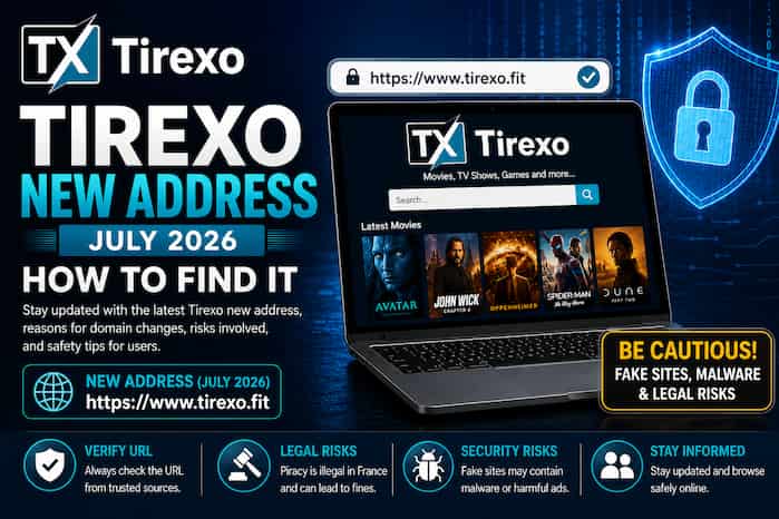 Tirexo Nouvelle Adresse