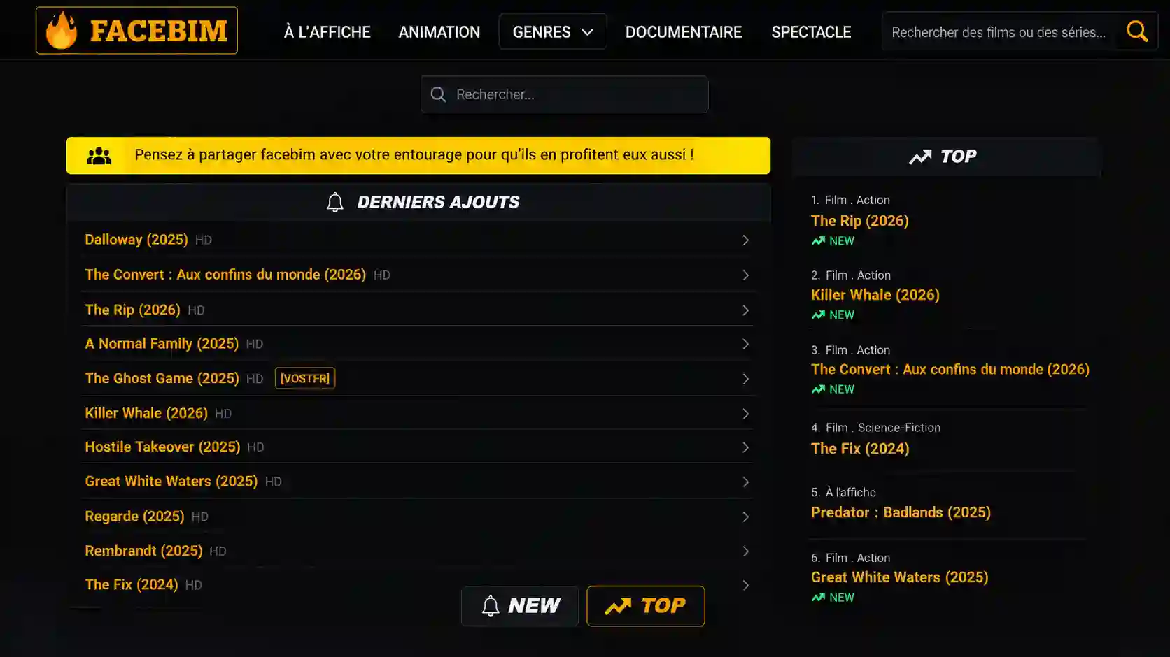 Facebim.com Nouvelle Adresse